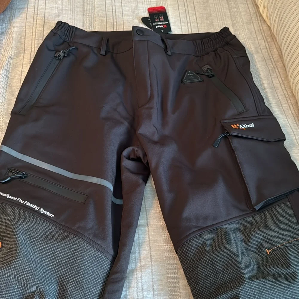 AXnol Heated Men’s Pant Sz L NWT - Picture 2 of 7